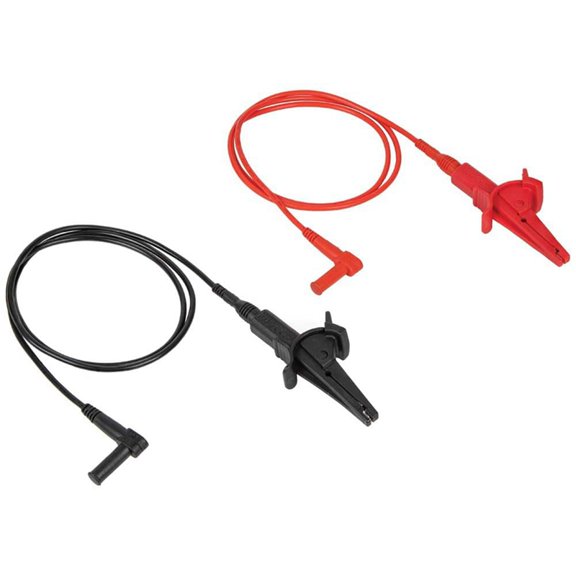 69381 3-Foot Alligator Clip Test Leads Kit Heavy-Duty Banana Plug Replacement Electrical Test Lead Cable Connector