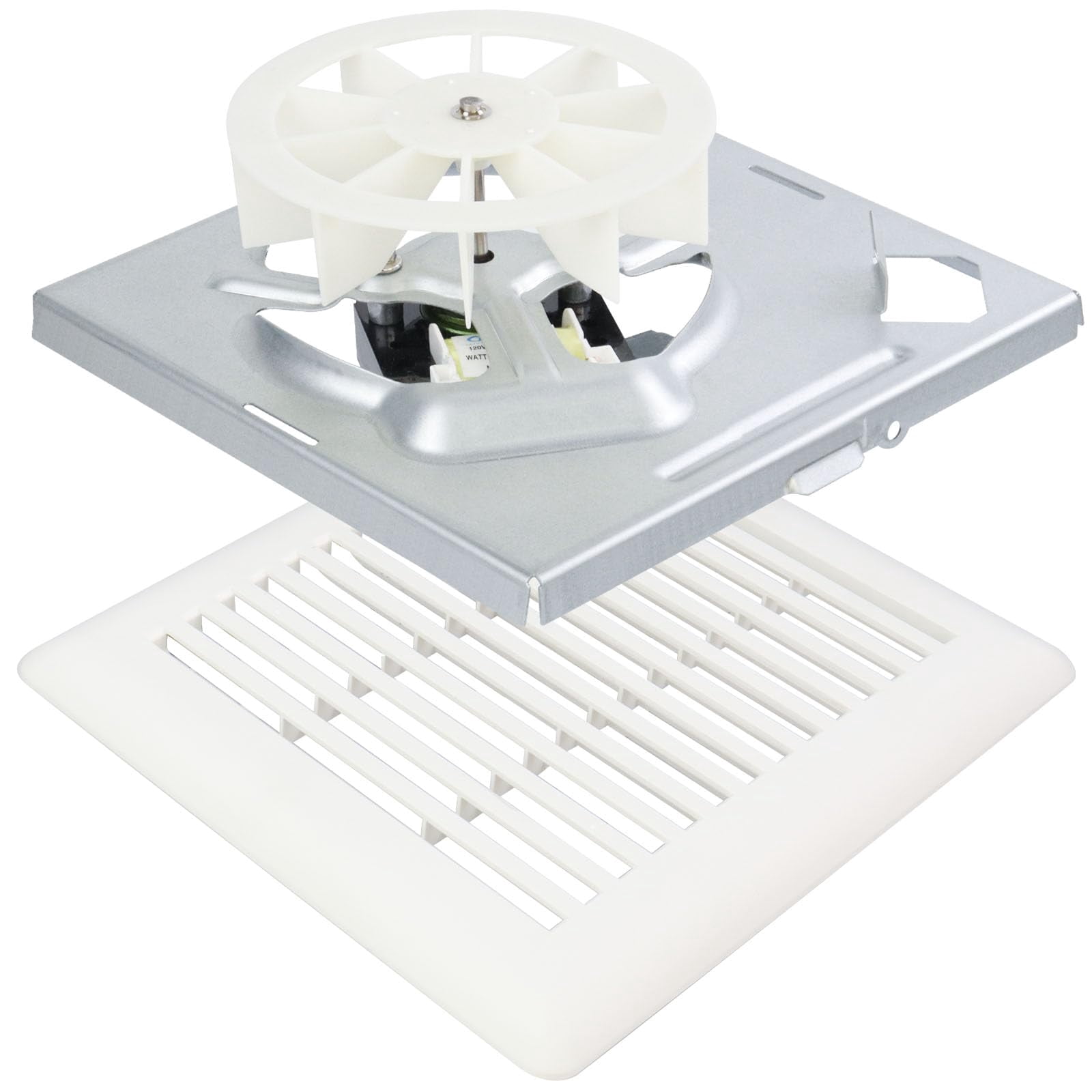 696n-r02 B Unit&replacement C350gn Grille For Broan-nutone 688 696n 670  671 689 695 696mfg 663 Bathroom Cover With Springs Nutone 695 Ventilation Fan Bath Motor Kit