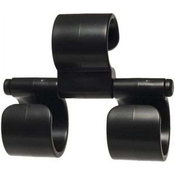 697508001 SMARTER HOOKS 4-PACK Strong Durable Multi-Use Hook - Black