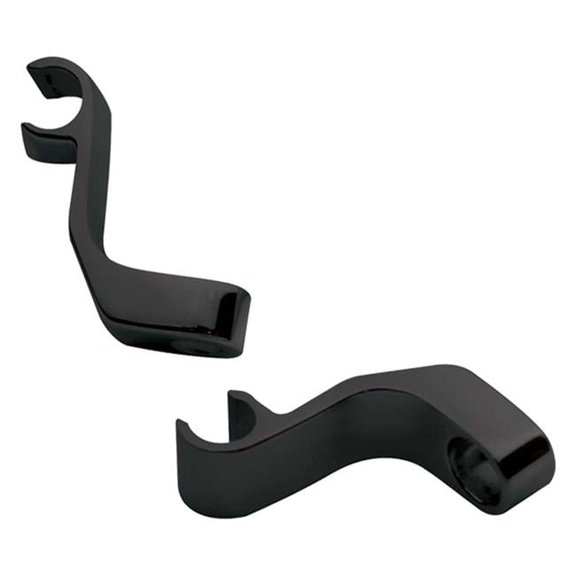 69781 1 Wire Separator Valve Cover Mount, Black - Pack of 2