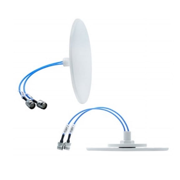 698-4000MHz 6dBi Ultra Low Profile MIMO Ceiling Mount Antenna, N-Female