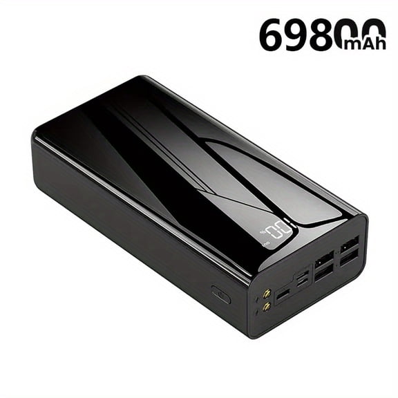 69800mAh Power Bank with Digital Display, 20W/22.5W Super Fast Charging, Camping Light, for iPhone Android Phone and Digital Devices