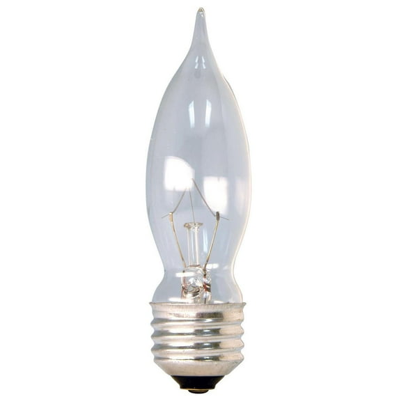 ge lighting 69915 60 watt crystal clear ca9 bulb 2 count