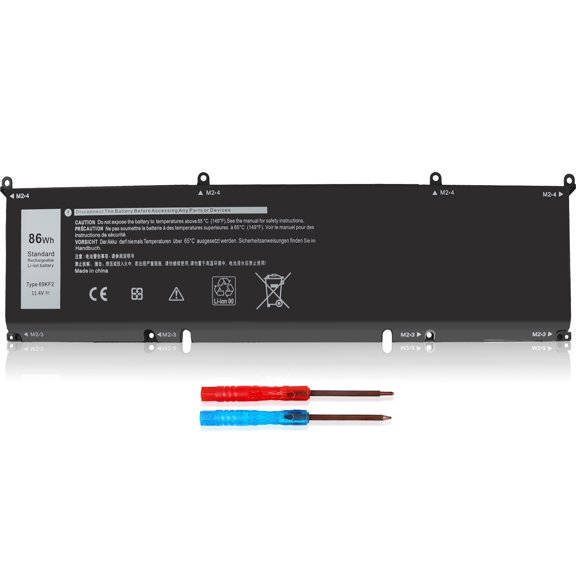 69KF2 86Wh Alienware M15 Gaming Laptop Battery for Dell Alienware M15 R3 R4 R5 R6 R7 M17 R3 R4 XPS 15 9500 9510 9520