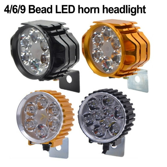 69LED headlight for 48V ebike Wide voltage range Good heat dissipation