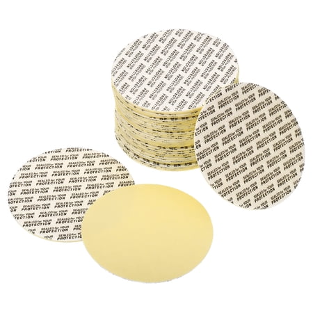 69mm/2.69inch Foam Lid Liner,100pcs Foam Resistant Tamper Pressure Sensitive Seal
