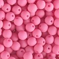 thumbnail image 1 of 69pcs John Bead 8mm Czech Glass White Alabaster Velvet Soft Pink Round Bead Strands for DIY Jewelry Making Crafts, 1 of 8