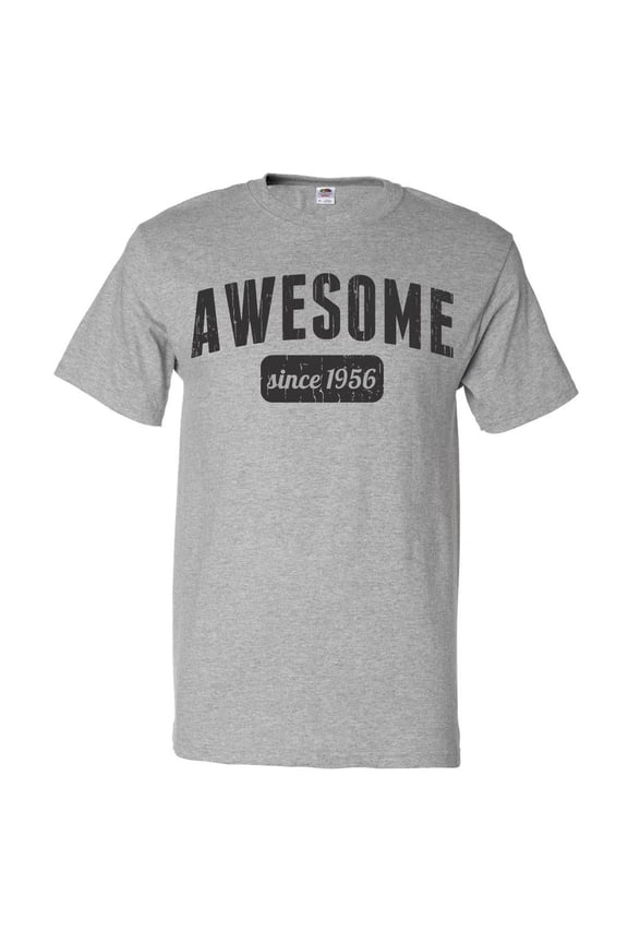 70th Birthday Gift T shirt 70 Years Old Present 1956 Awesome Tee