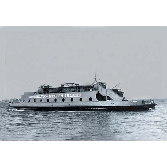 69th Street Ferry-Fine Art Canvas Print (20" x 30")