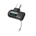 6A Digital Display Type C to Type C OTG Adapter for 120W Fast Charging