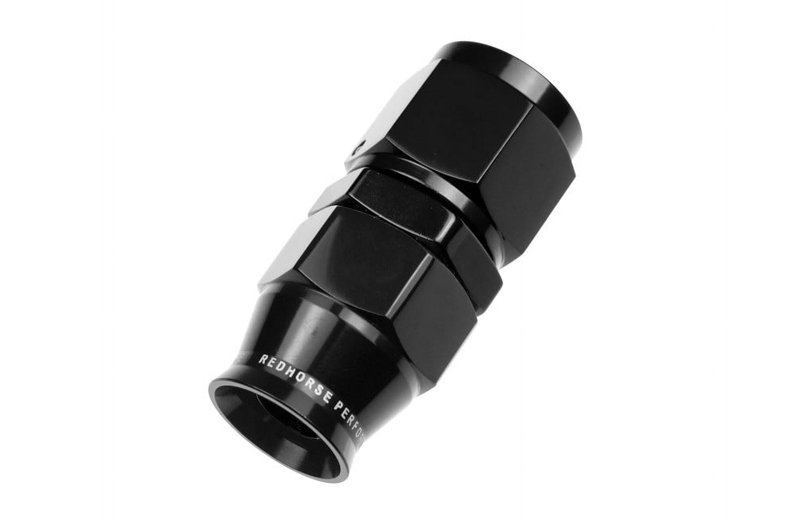 6AN 100 Degree PTFE Reusable Hose End Black