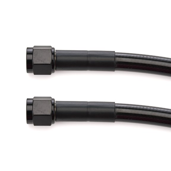 6AN 12in Nitrous Line Black