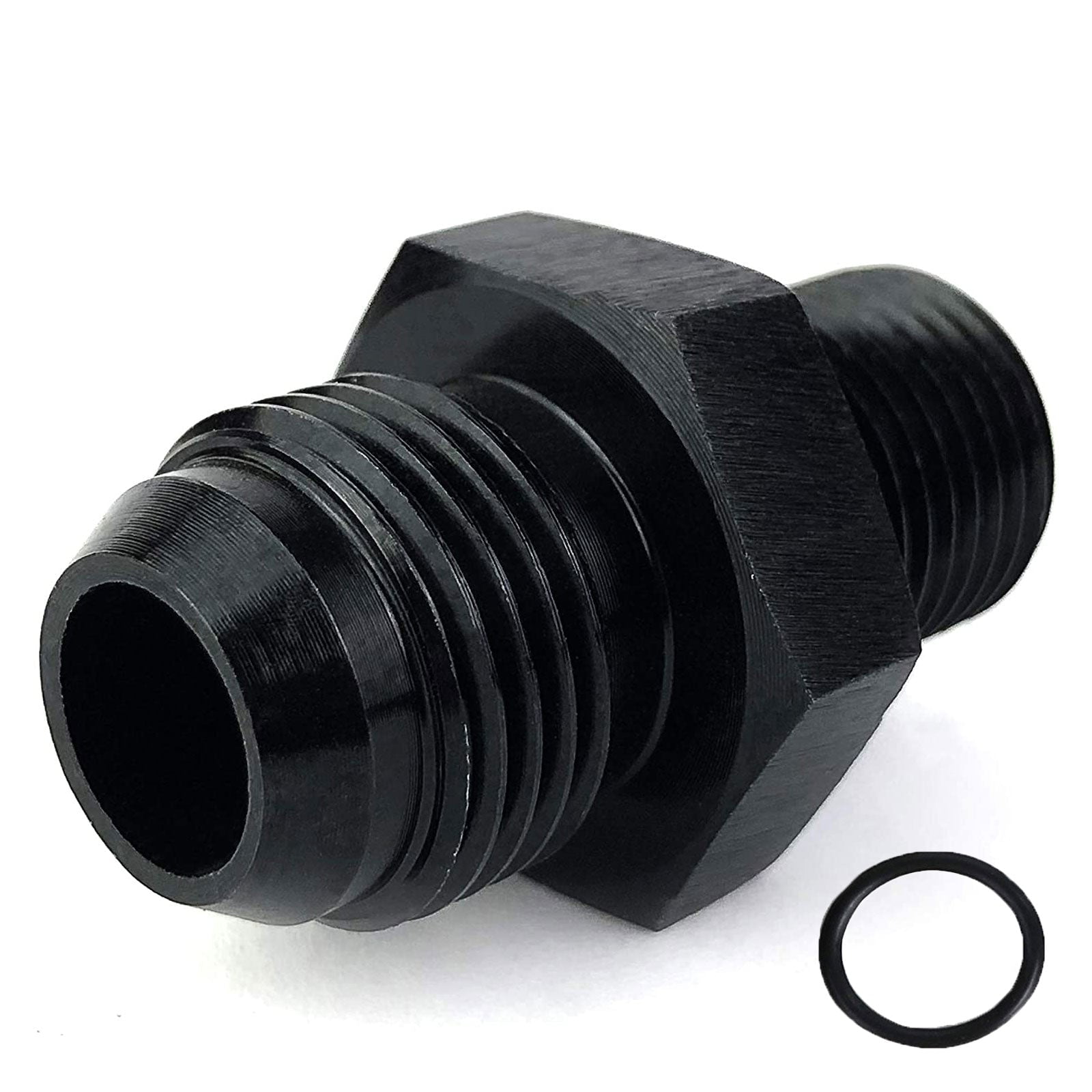 6AN AN-6 Male to M16x1.5 Aluminum Billet Fittings Flare Union Adapter