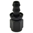 thumbnail image 1 of 6AN AN6 Female To 3/8” straight Push On Barb Hose Adapter Swivel Fitting Black, 1 of 11
