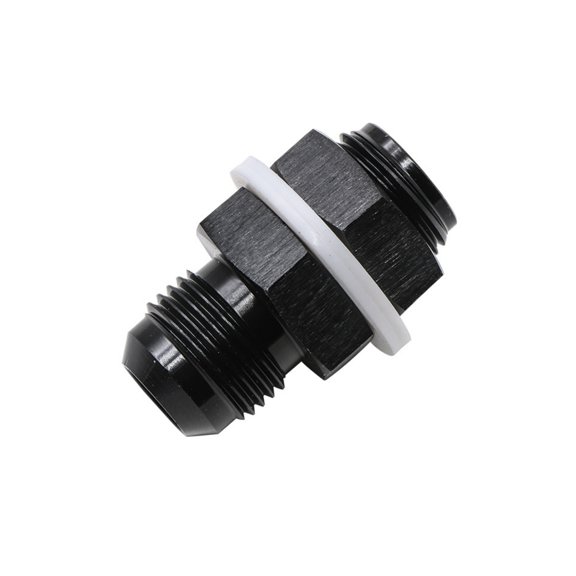 6AN Male Bulkhead Fuel Cell Fitting Adapter,Aluminum Fuel Line Hose Adapter for Fuel Systems