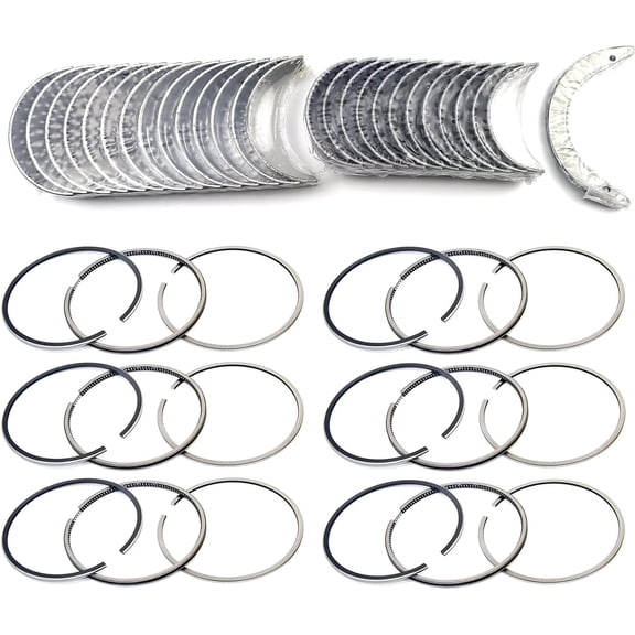 6BT 6BTA Metal Kit+Piston Rings for Cummins 6BT 6BTA 12 valve