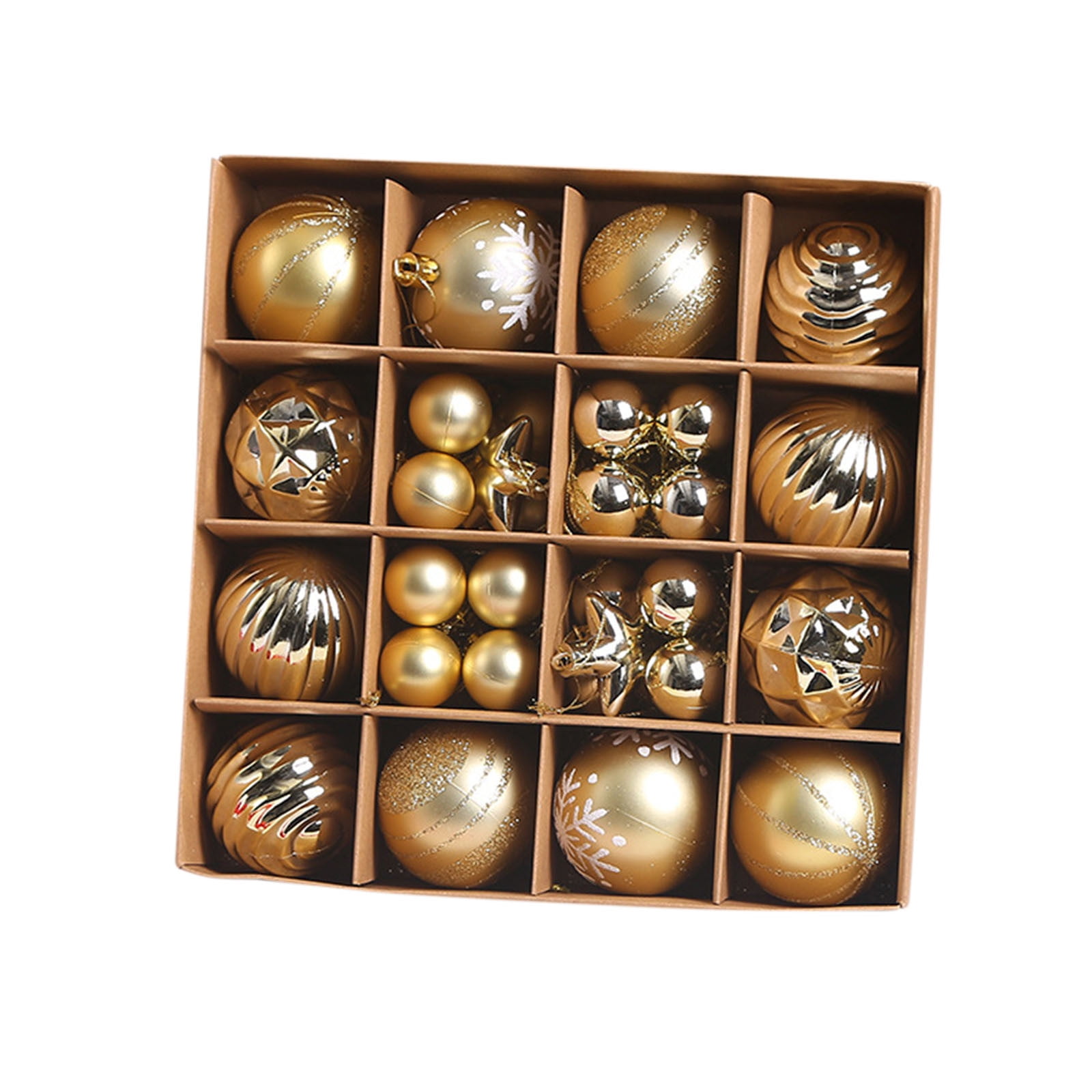 6CM Christmas Ball Ornaments Christmas Tree Decoration Holiday Multiple