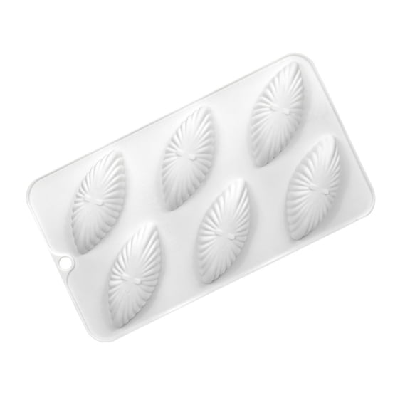 6Cavity Seashells Silicone Molds Fondants Chocolate Molds Cake Dessert Molds Kitchen Bakings Supplies Nonstick