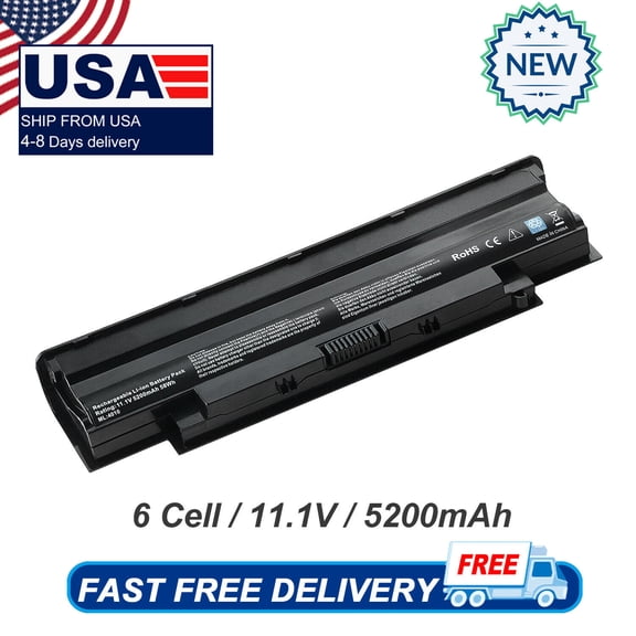 6Cell J1KND Battery For Dell Inspiron 13R 14R 17R N4010 N4050 N5010 N7010 04YRJH