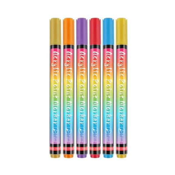 6Colors Dog Nails Polish Set Quick Drying Safe Pet Nails Art Painting Pens Perfect For Home Use And Various Occasion