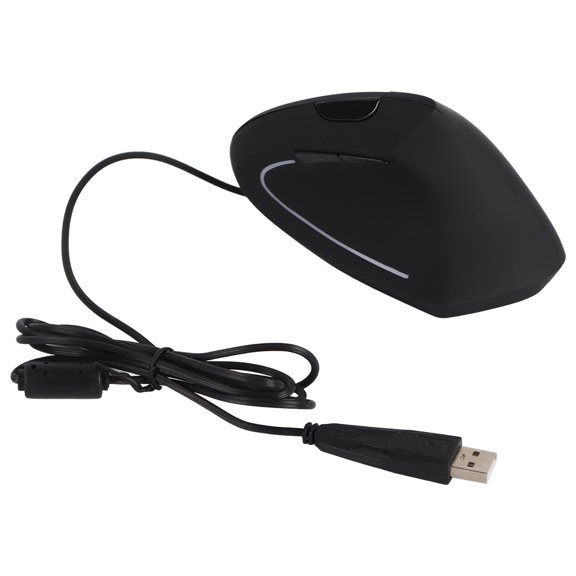 6D, 800-3200 DPI, Adjustable, Ergonomic Design with LED Lighting Vertical Optical Gaming Mouse