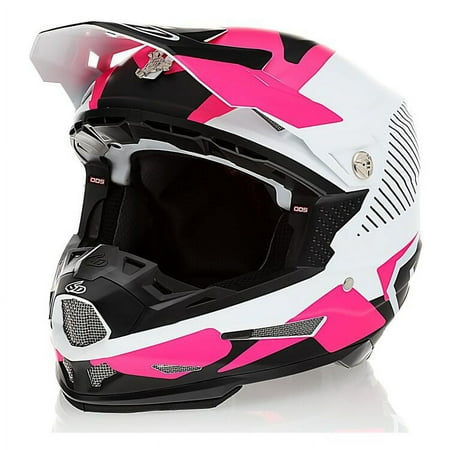 6D ATR-2 Fusion MX Offroad Helmet Neon Pink SM