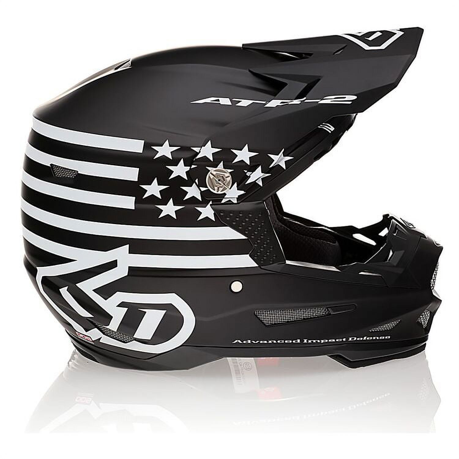 6D ATR2 Tactical Black Offroad Helmet S