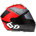 thumbnail image 1 of 6D HELMETS ATS-1R Helmet - Wyman - Red/Gray - XL 30-0738, 1 of 4