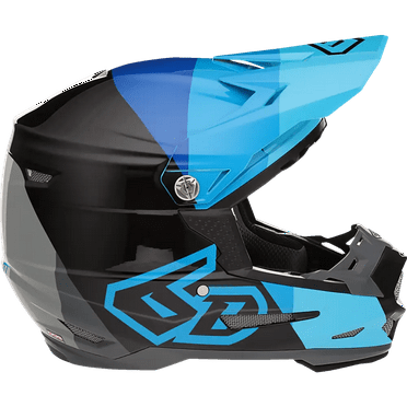 6D Helmets ATR-2 Offroad Motocross Helmet - Range - Blue - XS