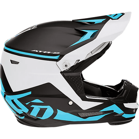 6D Helmets ATR-2Y Drive Youth Helmet (Small, Cyan)