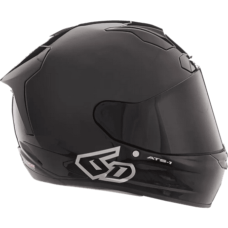6D Helmets ATS-1R Solid Helmet (Small, Gloss Black)