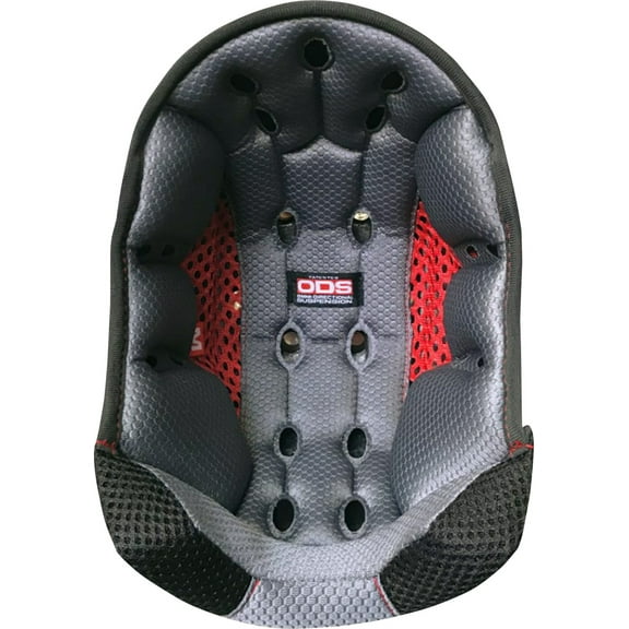 6D Helmets Liner for ATR-2 Helmet - Lg/XL - Black/Silver/Red