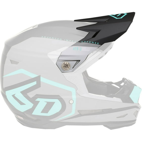 6D Helmets Replacement Visor for ATR-2 Delta Helmets - Teal