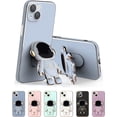 thumbnail image 1 of 6D Plating Astronaut Hidden Stand Case Cover for iPhone 11 Pro,Cute Phone Case with Camera Lens Protector Cover,Blue,5.8 Inch, 1 of 9