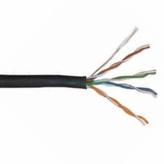 6DBFLD234UTPM1B - CABLE CAT6 SOL BLK WP 1000FT UTP 4P/23AWG 550MHZ DIRECT BURIA