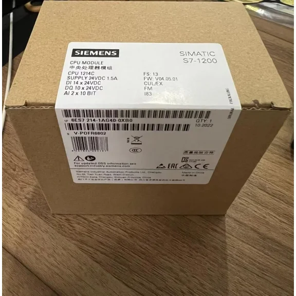 6ES7214-1AG40-0XB0 Siemens NEW PLC Module US Stock FAST Ship
