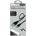 thumbnail image 1 of 6FT 2 PK NYLON COIL USB TYPE C, 1 of 1