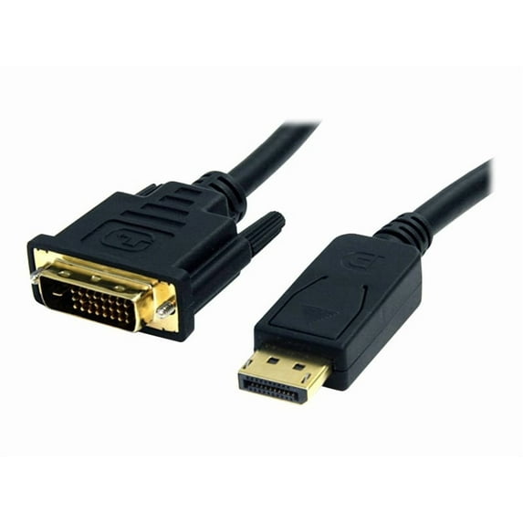 6FT 2M DISPLAYPORT TO DVI M/M
