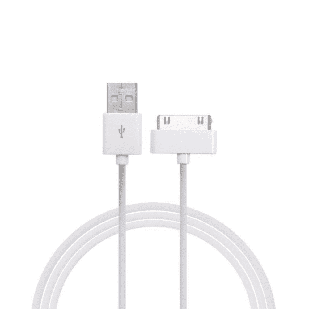 6FT 30 Pin Cable for iPhone 4s, USB Charging and Cable Sync Dock Connector Data Cable for iPhone 4/ 4s, iPhone 3G/3Gs, iPad 3/2/ 1,iPod Classic iPod Touch iPod Nano iPhone 4 USB 30 Pin Charger Cable