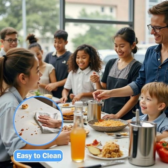 6FT30"x72" Folding Table, Indoor Outdoor Heavy Duty Table with Carrying Handle,Portable Plastic Fold up Table for Picnic/Party/Camping/Office/School