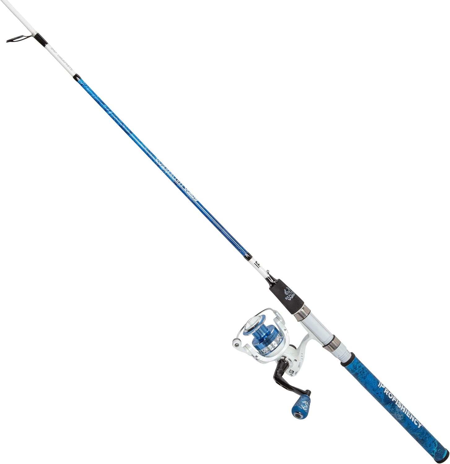6FT 8IN Spinning Rod And Reel Combo IM7 Graphite Fishing Pole, Soft
