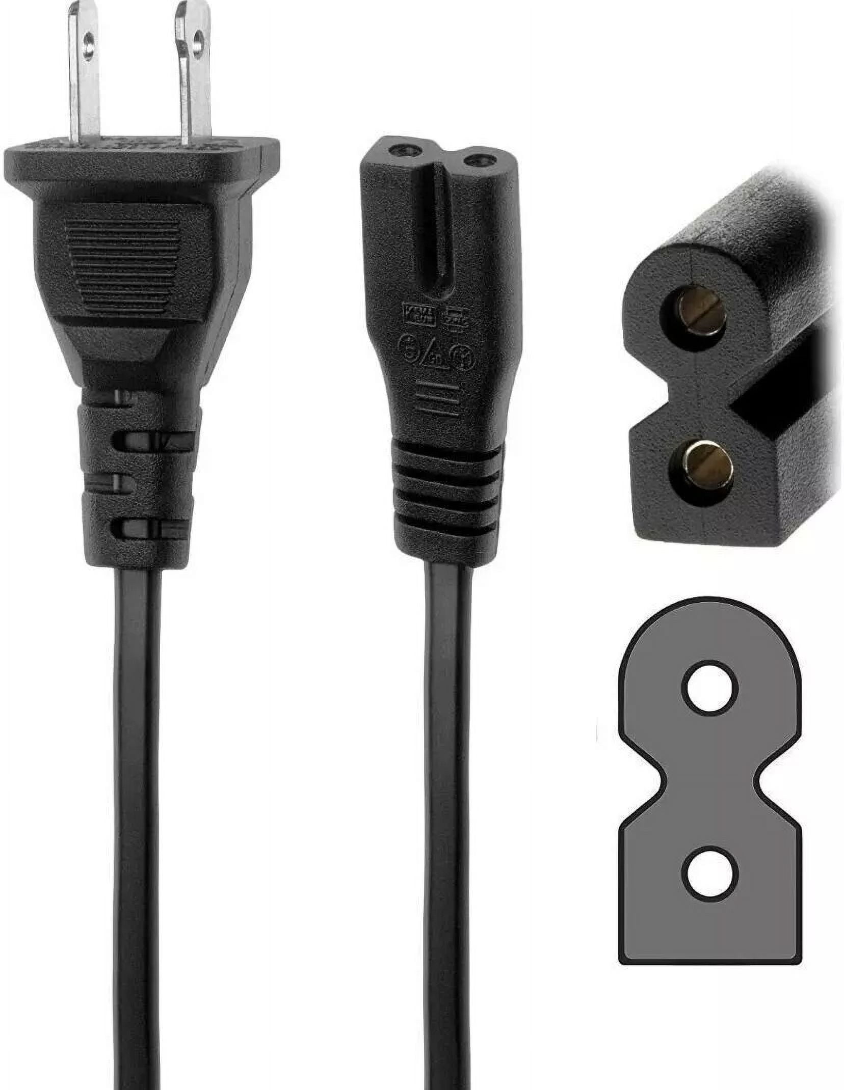 6FT AC Power Cord Cable Compatible with Vizio 32" 43" 48" 50" 55" 60" 65" 70" Smartcast LED HDTV