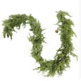 thumbnail image 1 of 6FT Artificial Christmas Garland with Pinecones, Realistic Cedar Pine Greenery for Fireplace Mantel, Stair Railing, Wall, and Indoor Outdoor Holiday Decor, 1 of 6