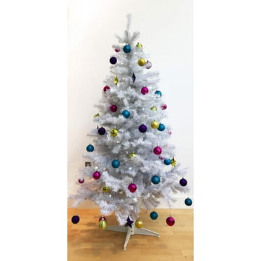 6FT Artificial White Christmas Tree Xmas Decoration