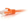 thumbnail image 1 of C2G 6ft Cat6 Snagless Unshielded (UTP) Ethernet Network Patch Cable - Orange - patch cable - 6 ft - orange, 1 of 3