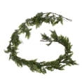 thumbnail image 1 of 6FT Christmas Cedar Garland with 33 Pine Branches, Christmas Artificial Faux Norfolk Pine Garland Artificial Greenery for Fireplace, Table, Mantle, Wall, Indoor, Outdoor,Home Decorations, 1 of 7