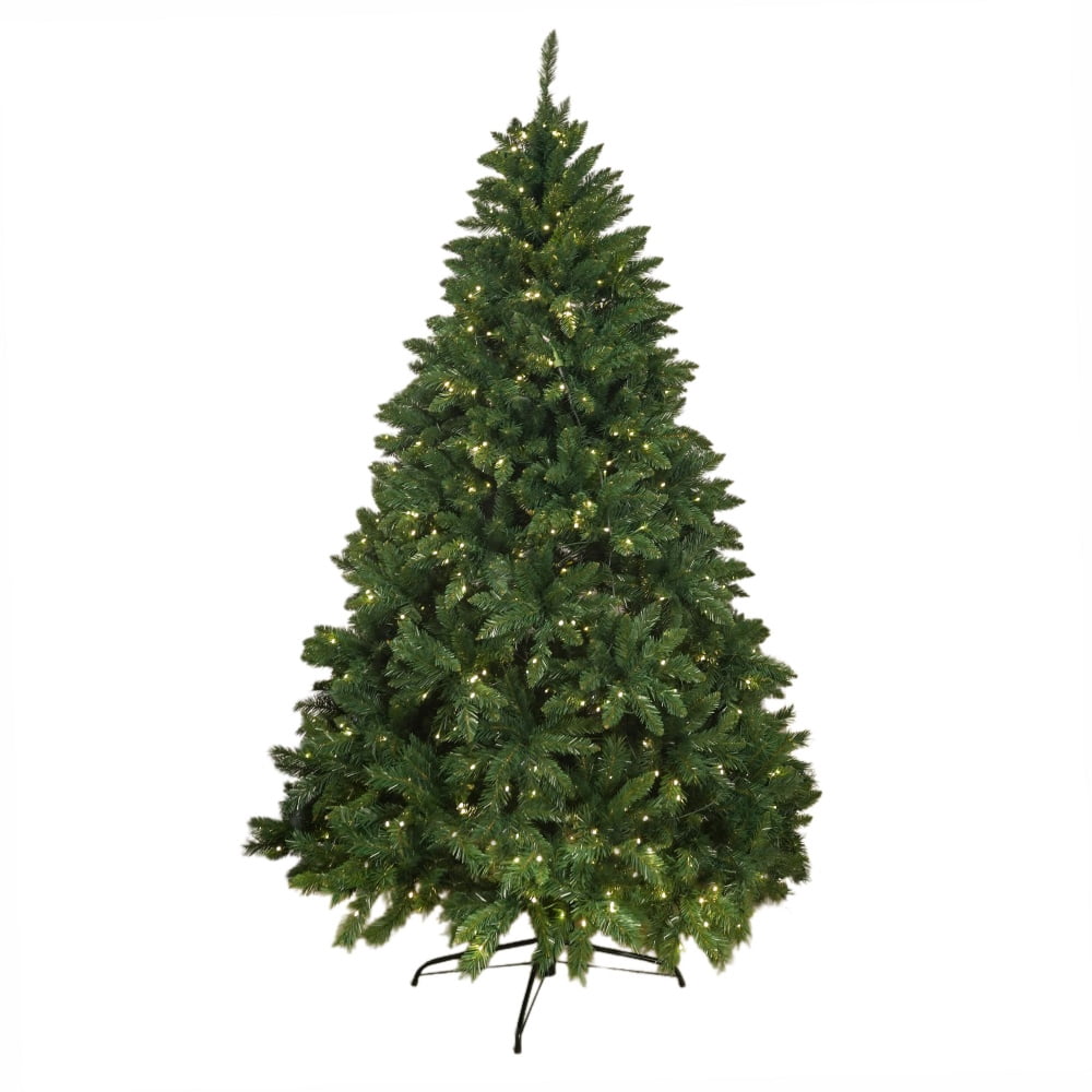 6FT Classic Style Christmas Tree with 450 Warm White LED Lights and 8 Functions