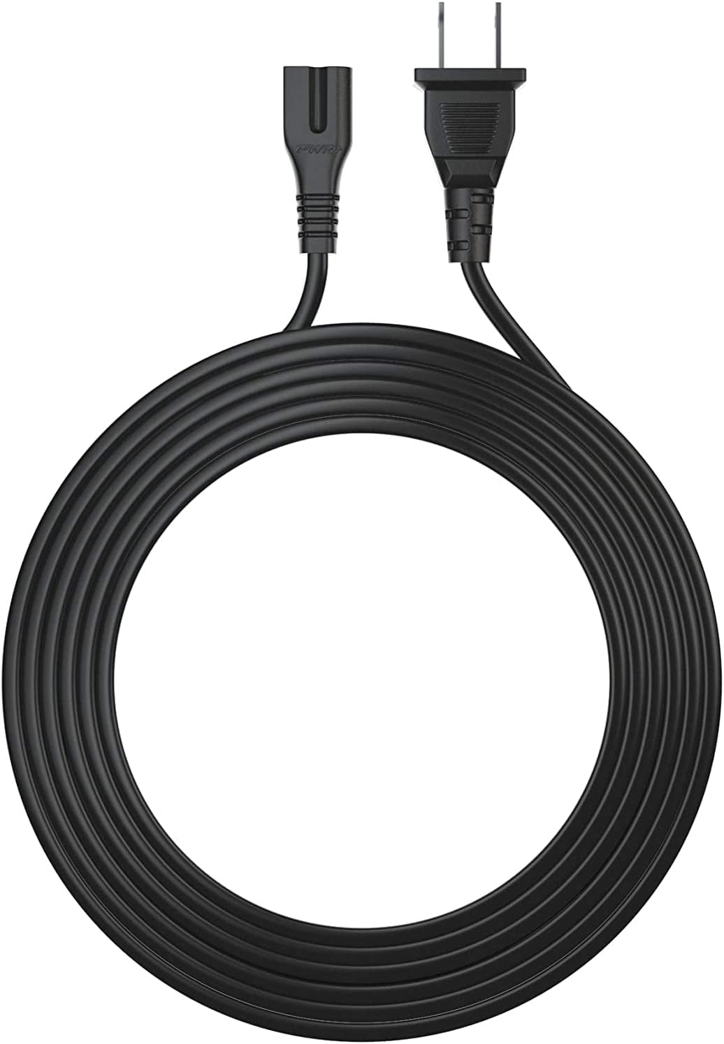 6FT Premium Replacement 2Prong Polarized AC Power Cable Compatible For