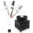 thumbnail image 1 of 6FT Snowman Inflatable Tube Man with Weather-Resistant Blower (5.5'' Diameter) and Built-in LED - Wacky Waving Dancing Guy for Business Advertising Promotion, 1 of 7