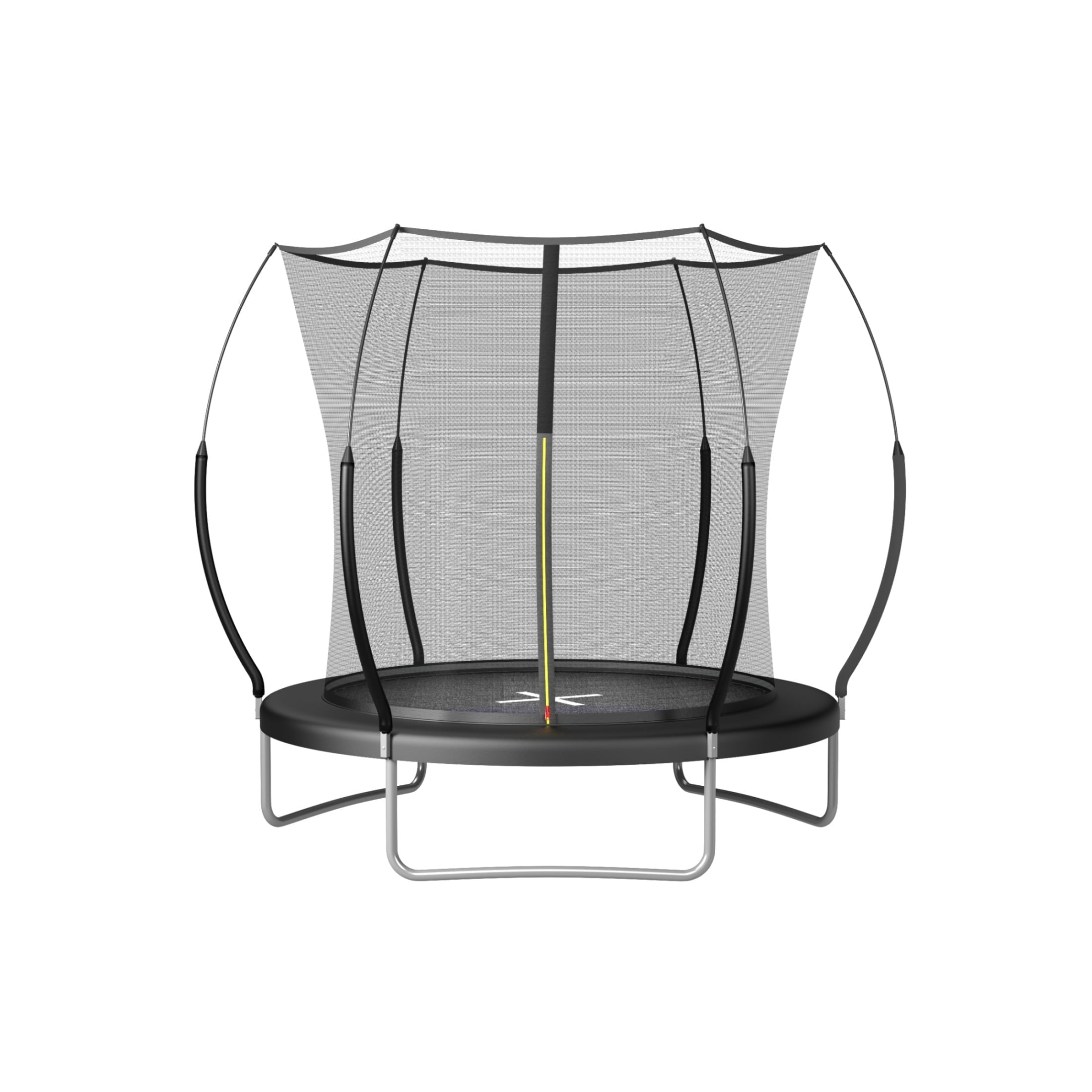 6FT Springfree Toddler Trampoline, SHINPT Outdoor Trampolinewith No-gap Design, Trampoline for Kids with 3 W-shape Legs, Recreational Trampoline with Net, Kids Indoor Bounce House for Best Gift